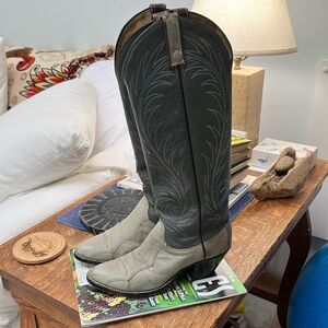 Dan Post Vintage Lizard cowboy/western boots Size 7